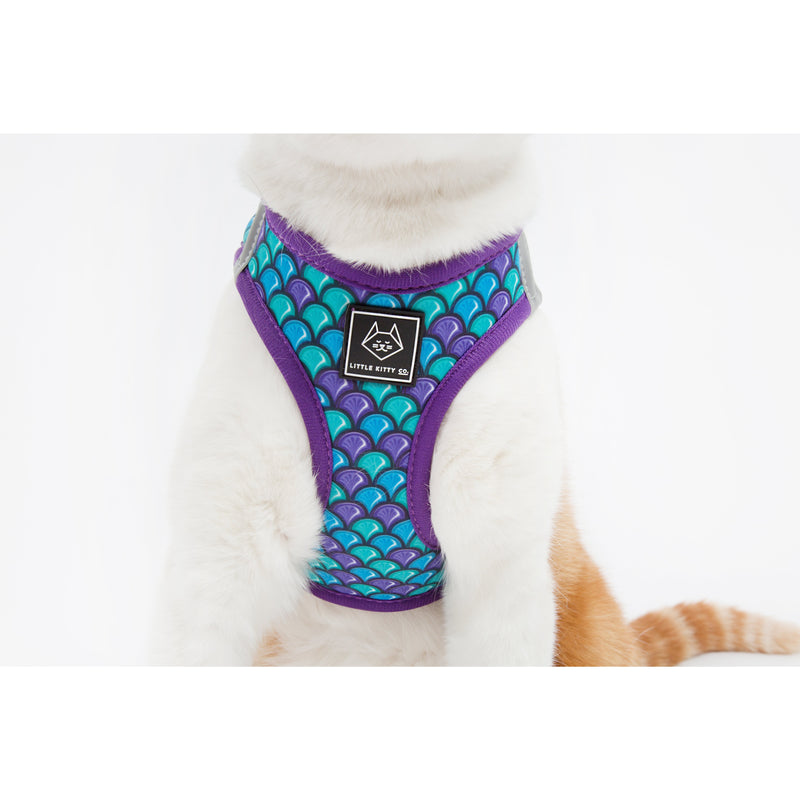 Little Kitty Co. Cat Step In Harness Scaled Back