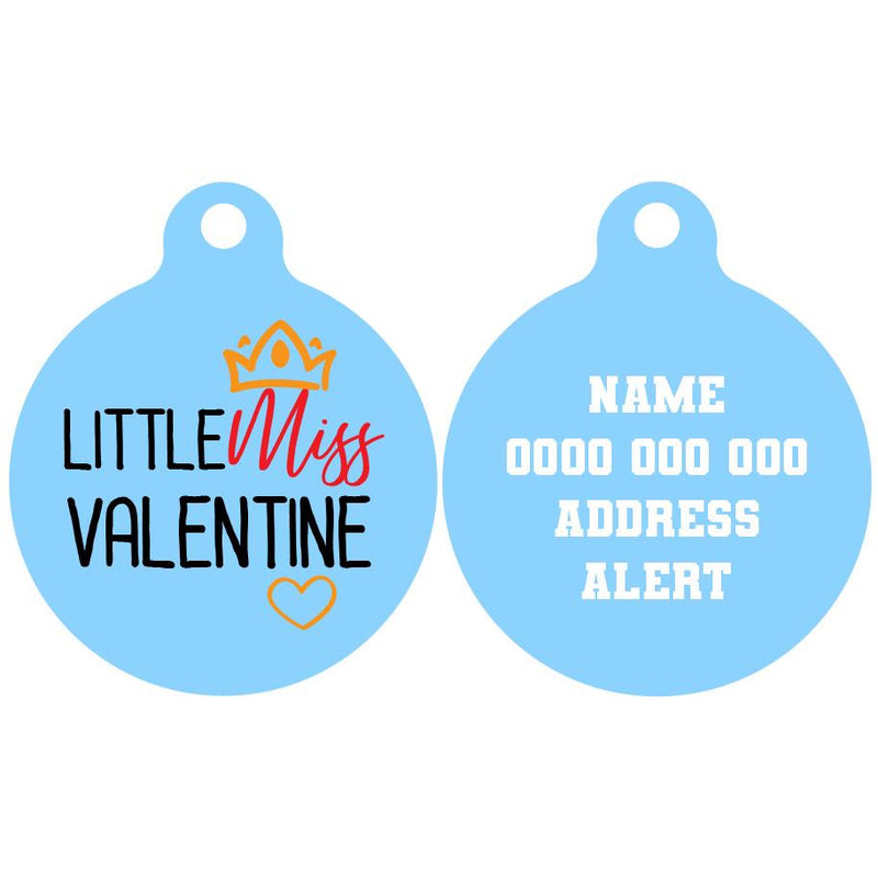 Pet ID Tag | Little Miss Valentine