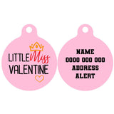 Pet ID Tag | Little Miss Valentine