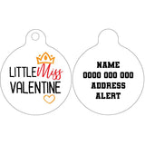 Pet ID Tag | Little Miss Valentine