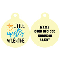 Pet ID Tag | Little Mister Valentine