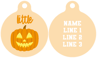 Pet ID Tag | Little Pumpkin