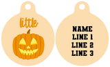 Pet ID Tag | Little Pumpkin