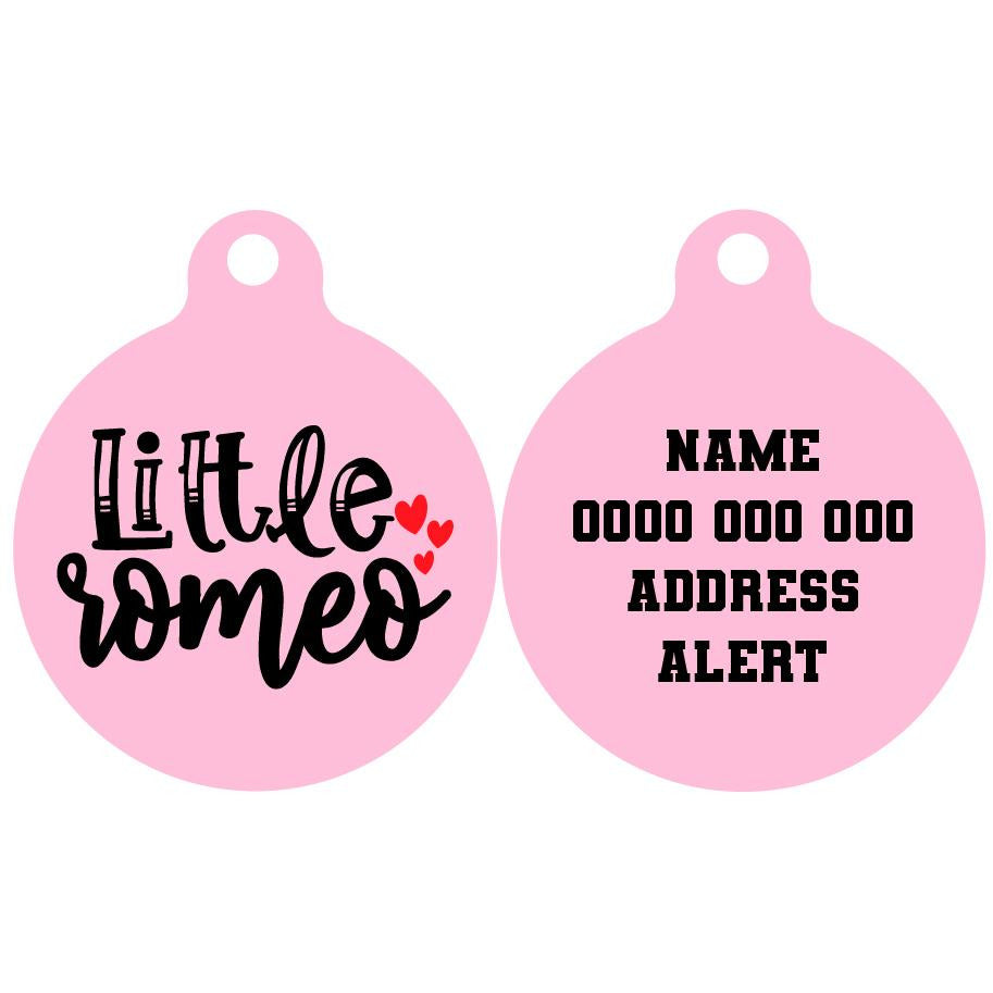 Pet ID Tag | Little Romeo