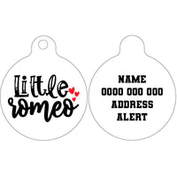 Pet ID Tag | Little Romeo