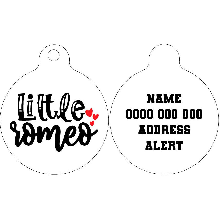 Pet ID Tag | Little Romeo