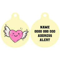 Pet ID Tag | Love Flies