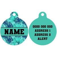 Pet ID Tag | Miami Summer