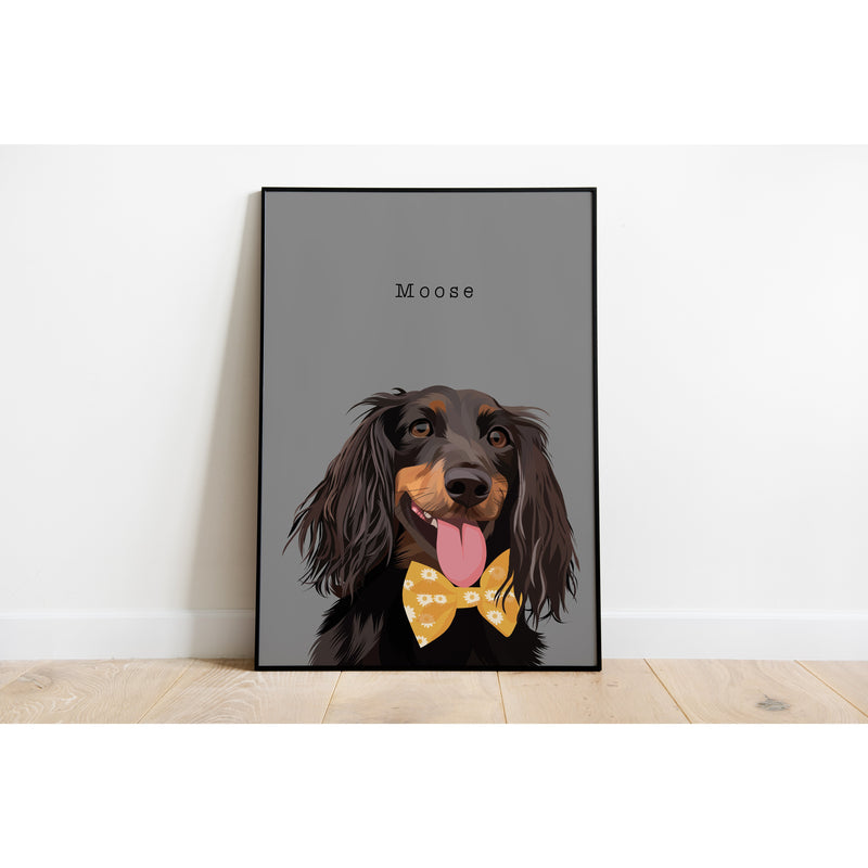 Pet Pawtrait | Printed Options | Single Pet