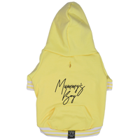 HOODIE DOG JUMPER: Lemon {FINAL SALE}