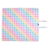 On The Go Pet Mat Follow The Rainbow Rainbow Gingham