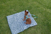 On The Go Pet Mat Lost in Paradise Palms