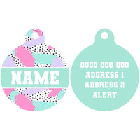 Pet ID Tag | Pastel Dreams