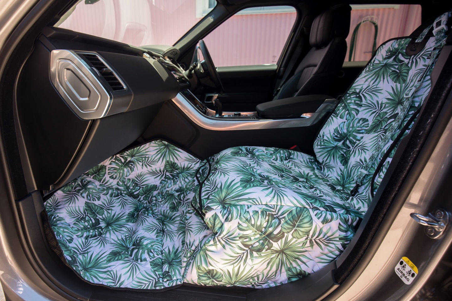 PREMIUM FRONT PASSENGER CAR SEAT COVER: Lost in Paradise