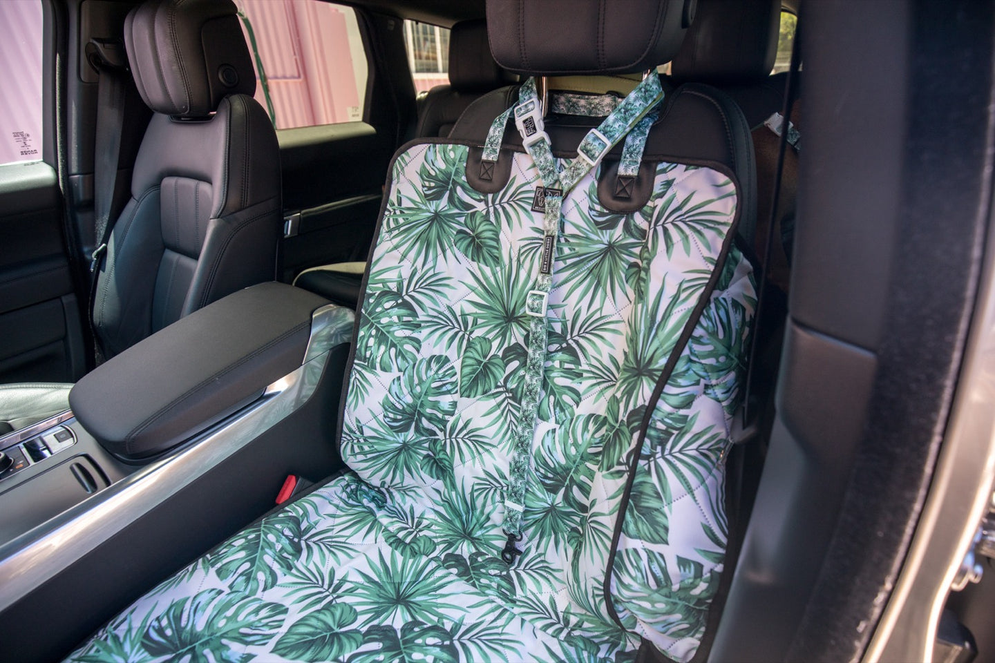 PREMIUM FRONT PASSENGER CAR SEAT COVER: Lost in Paradise