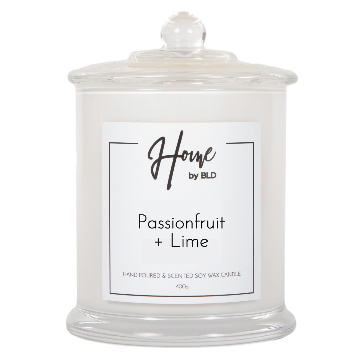 Home by BLD | Passionfruit & Lime Soy Candle