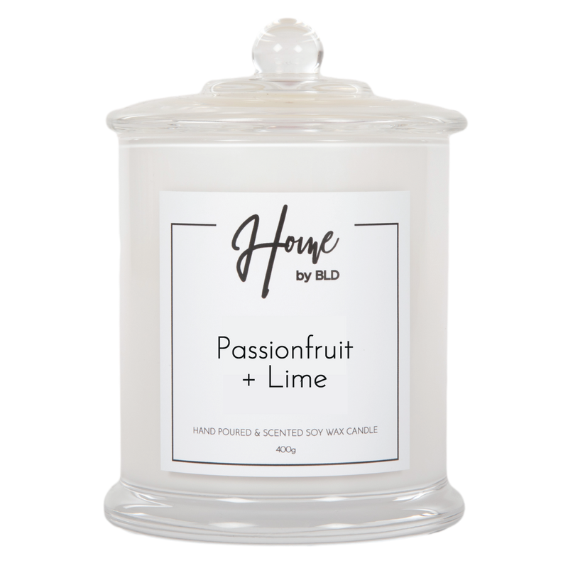 Home by BLD | Passionfruit & Lime Soy Candle