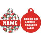 Pet ID Tag | A Slice of Summer