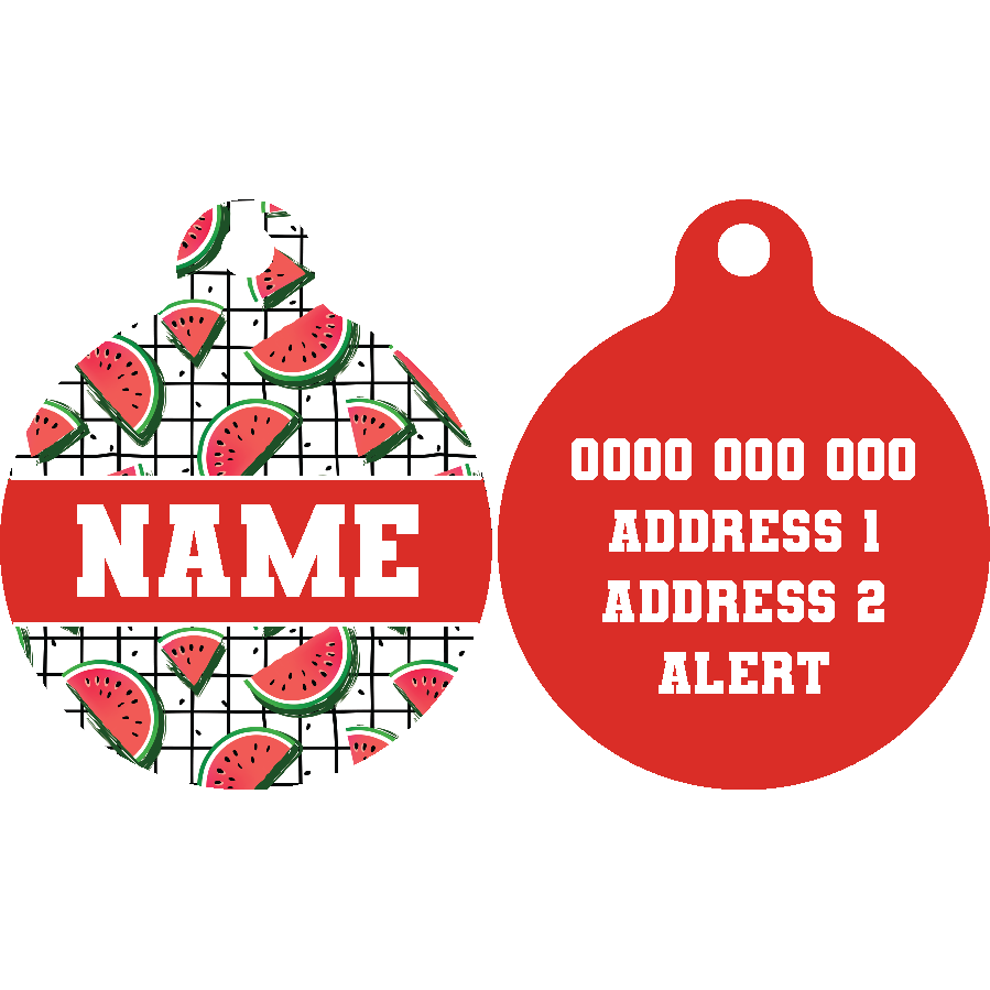 Pet ID Tag | A Slice of Summer