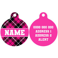 Pet ID Tag | Her Plaid