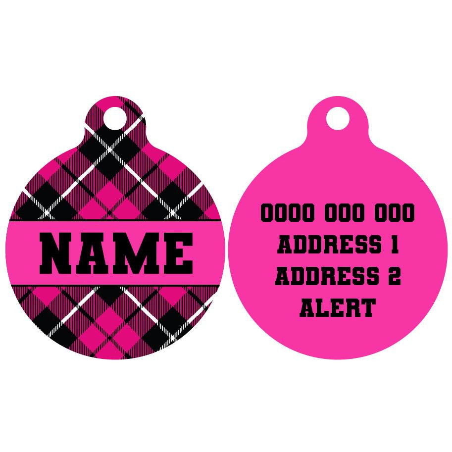 Pet ID Tag | Her Plaid