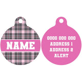 Pet ID Tag | Pretty in Pink