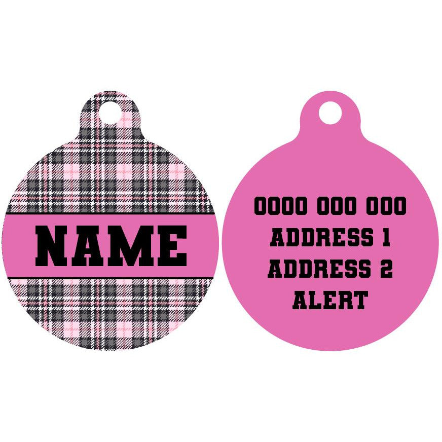 Pet ID Tag | Pretty in Pink