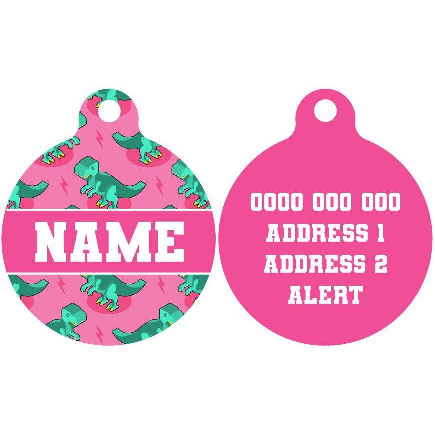 Pet ID Tag | Princess-asaurus