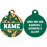 Pet ID Tag | Pupperoni Pizza