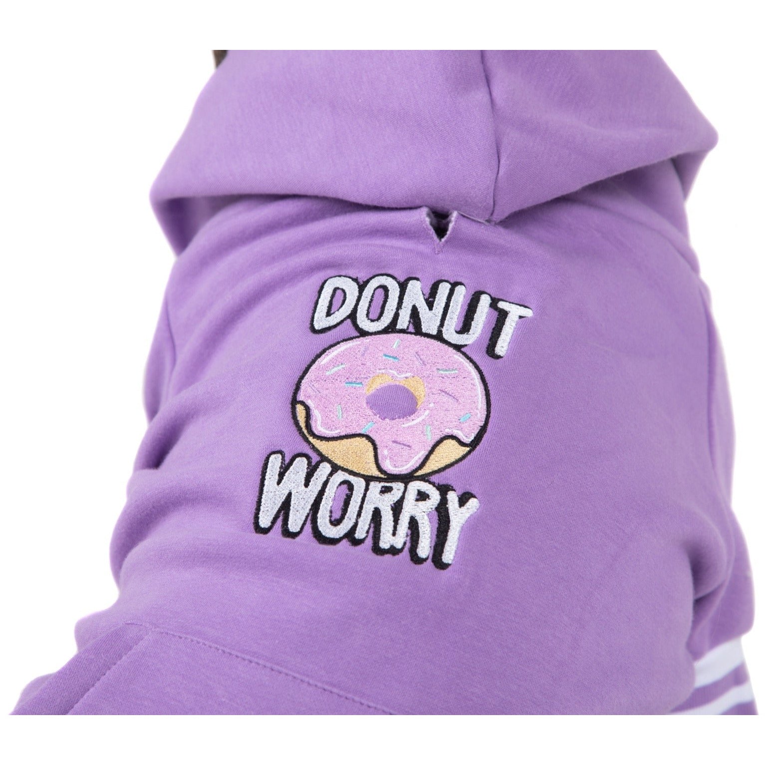 HOODIE DOG JUMPER: Purple {FINAL SALE}