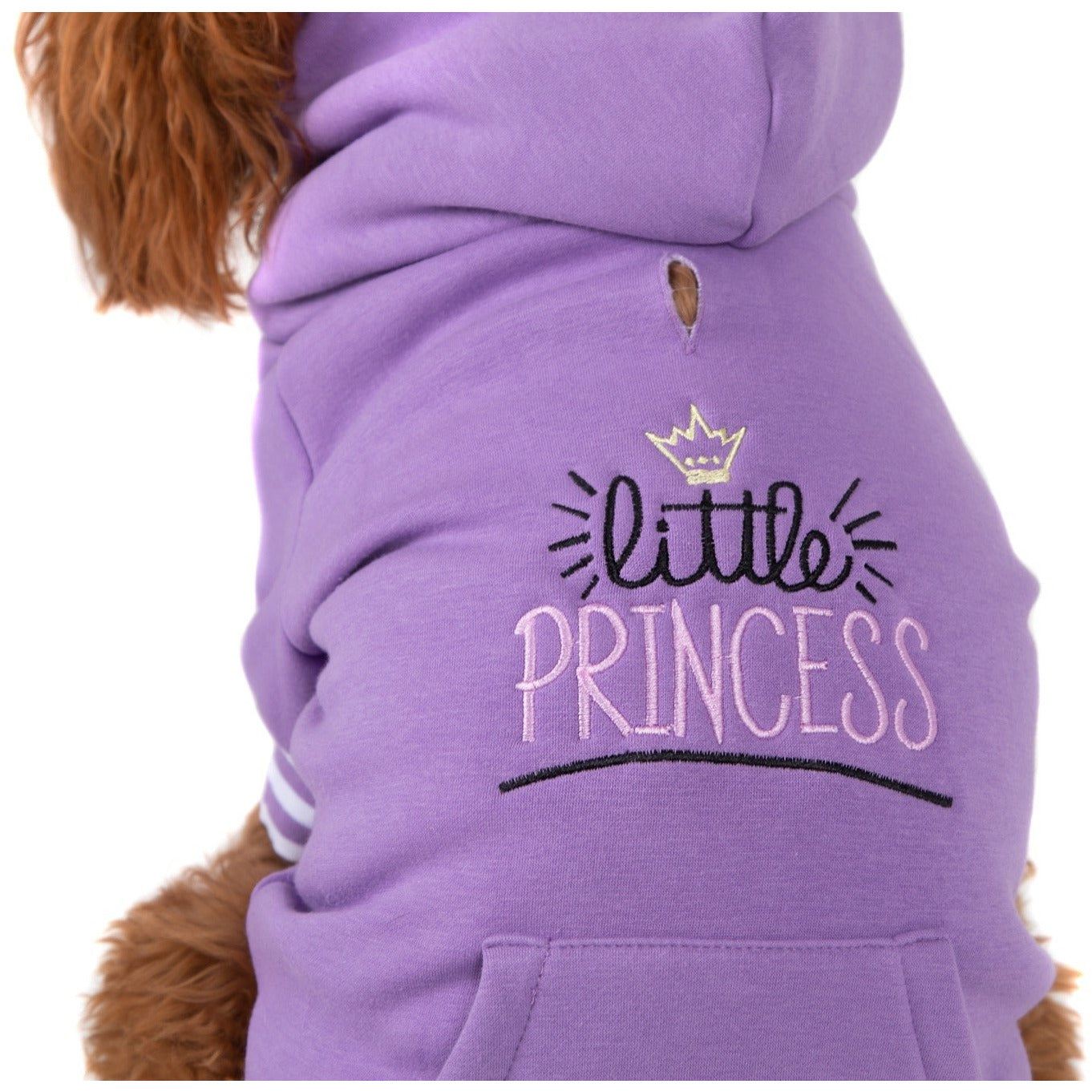 HOODIE DOG JUMPER: Purple {FINAL SALE}