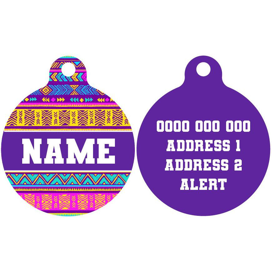 Pet ID Tag | Aztec Dreams