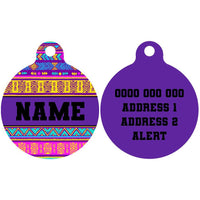 Pet ID Tag | Aztec Dreams