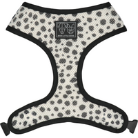 Reversible Dog Harness Spotted Leopard Purple Leopard Spots