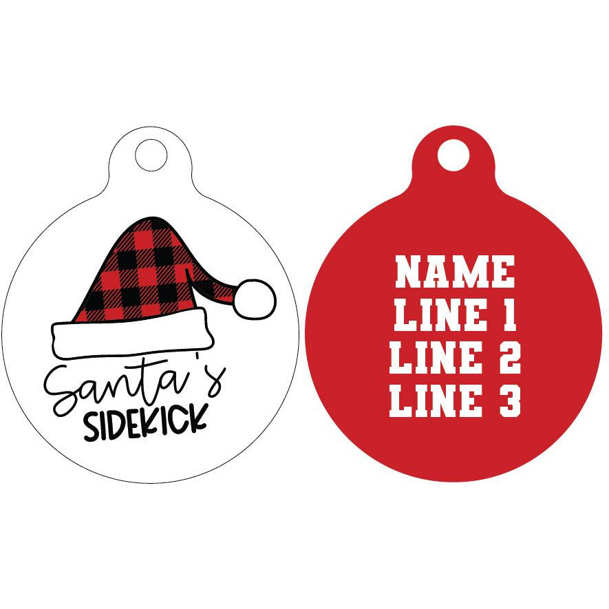 Pet ID Tag | Santa's sidekick