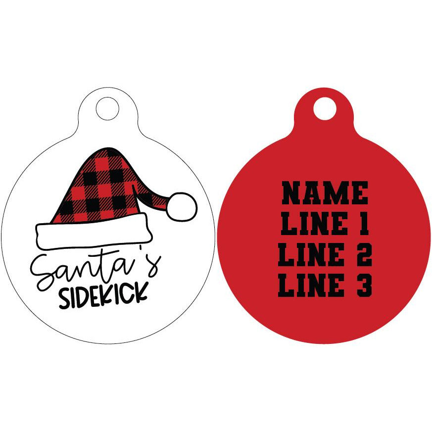 Pet ID Tag | Santa's sidekick