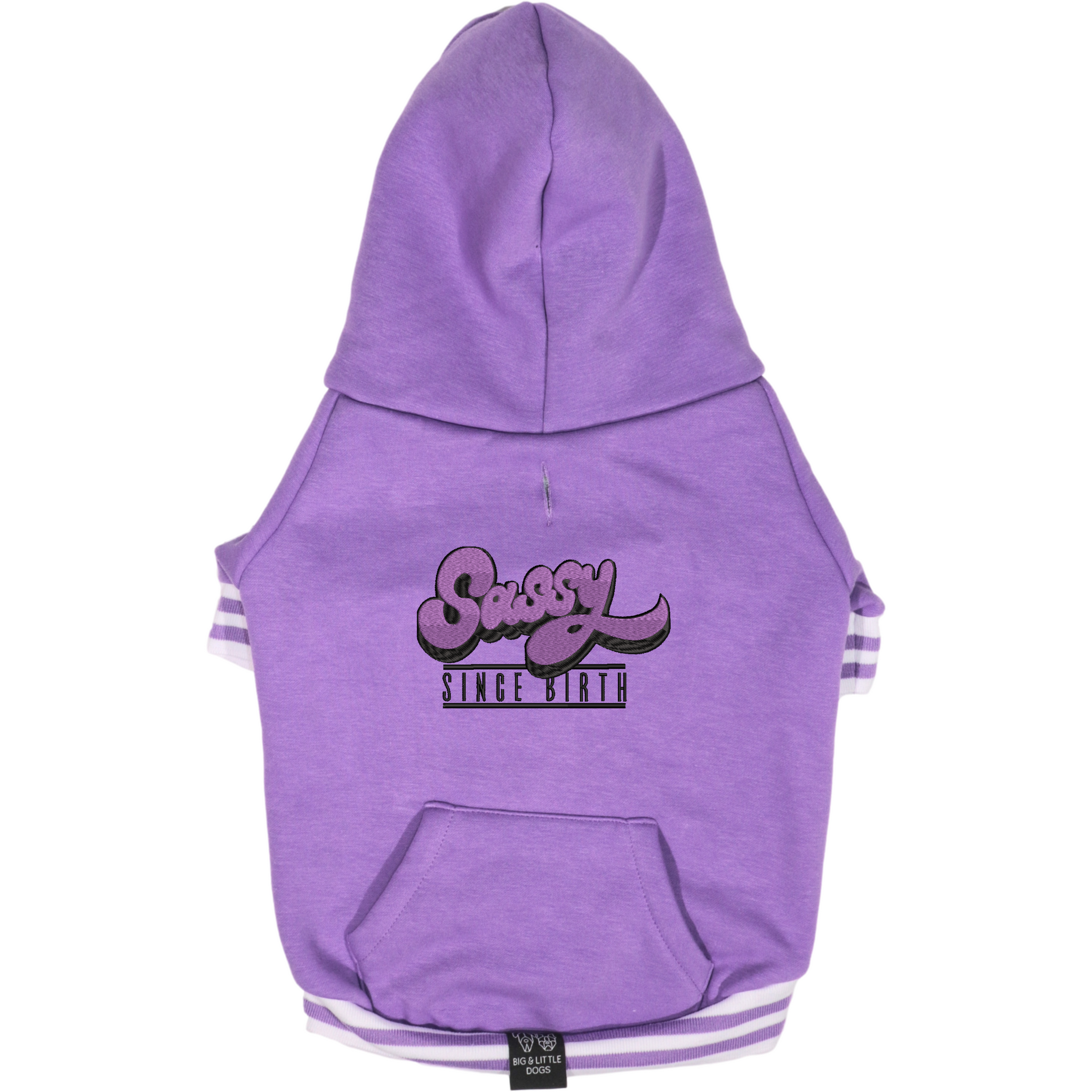 HOODIE DOG JUMPER: Purple {FINAL SALE}