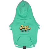 HOODIE DOG JUMPER: Teal {FINAL SALE}