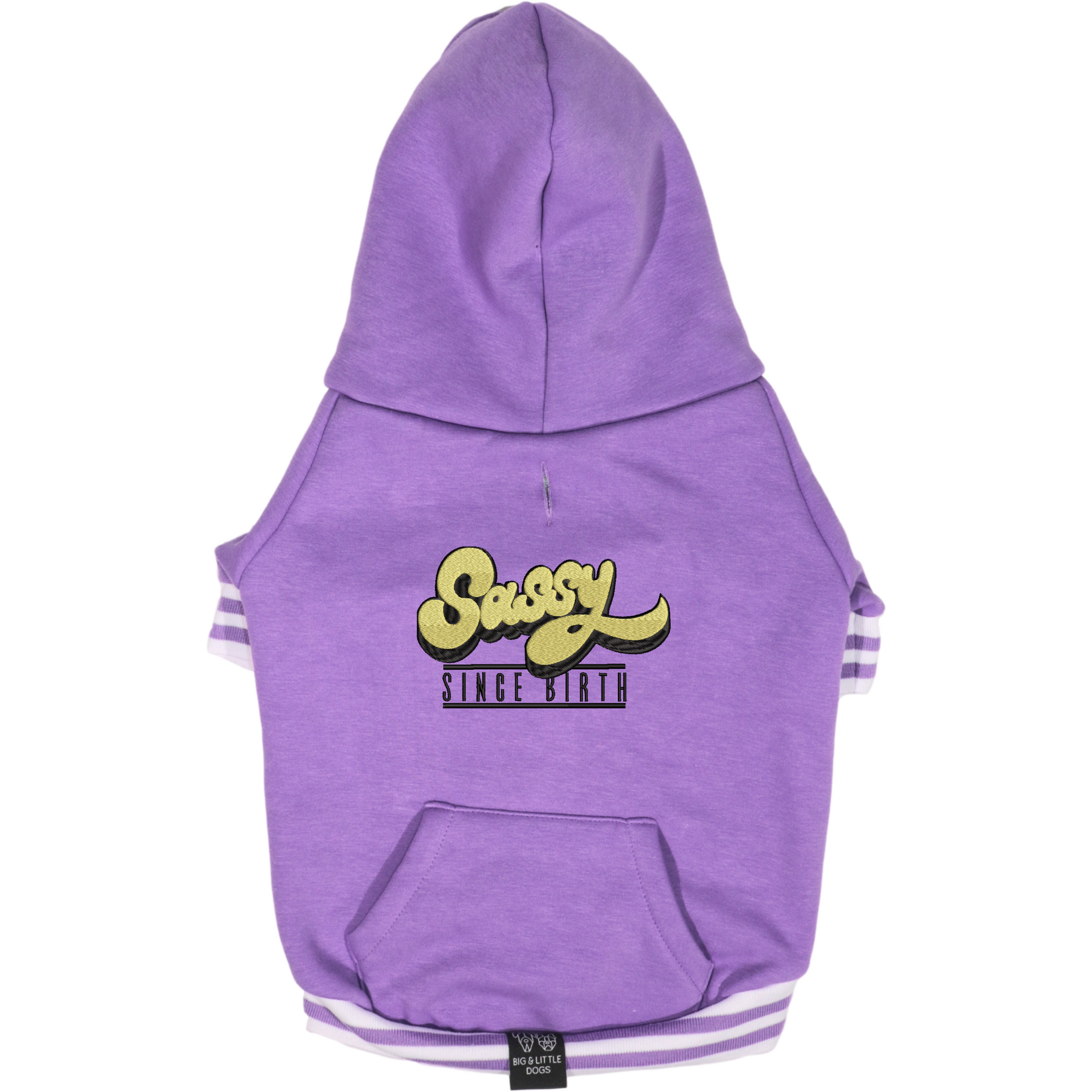 HOODIE DOG JUMPER: Purple {FINAL SALE}