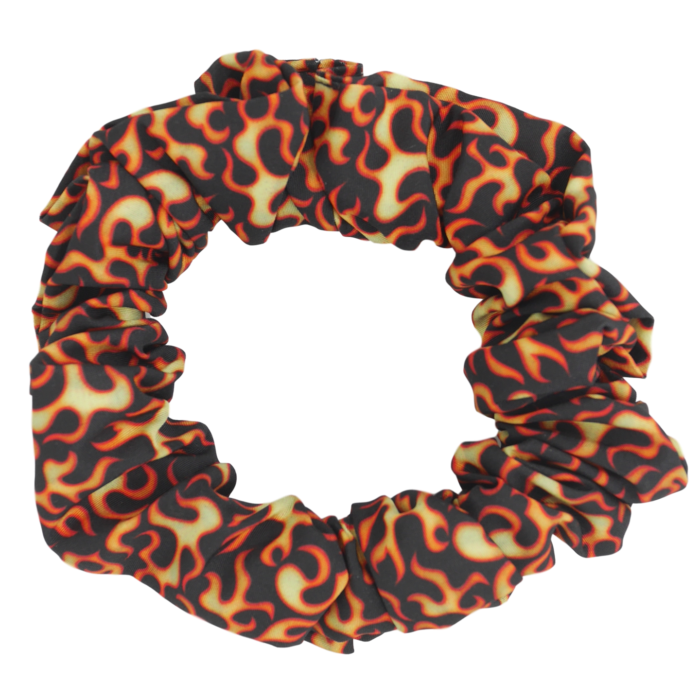 Scrunchie Too Hot To Handle Flames