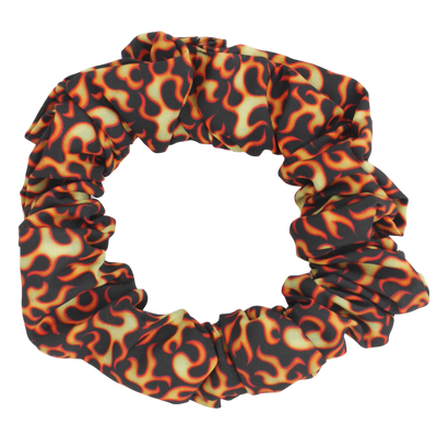 Scrunchie Too Hot To Handle Flames