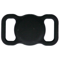 AirTag Holder | Harness or Collar Mounted (M/L Size) | Black