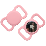 AirTag Holder | Harness or Collar Mounted (M/L Size) | Pink