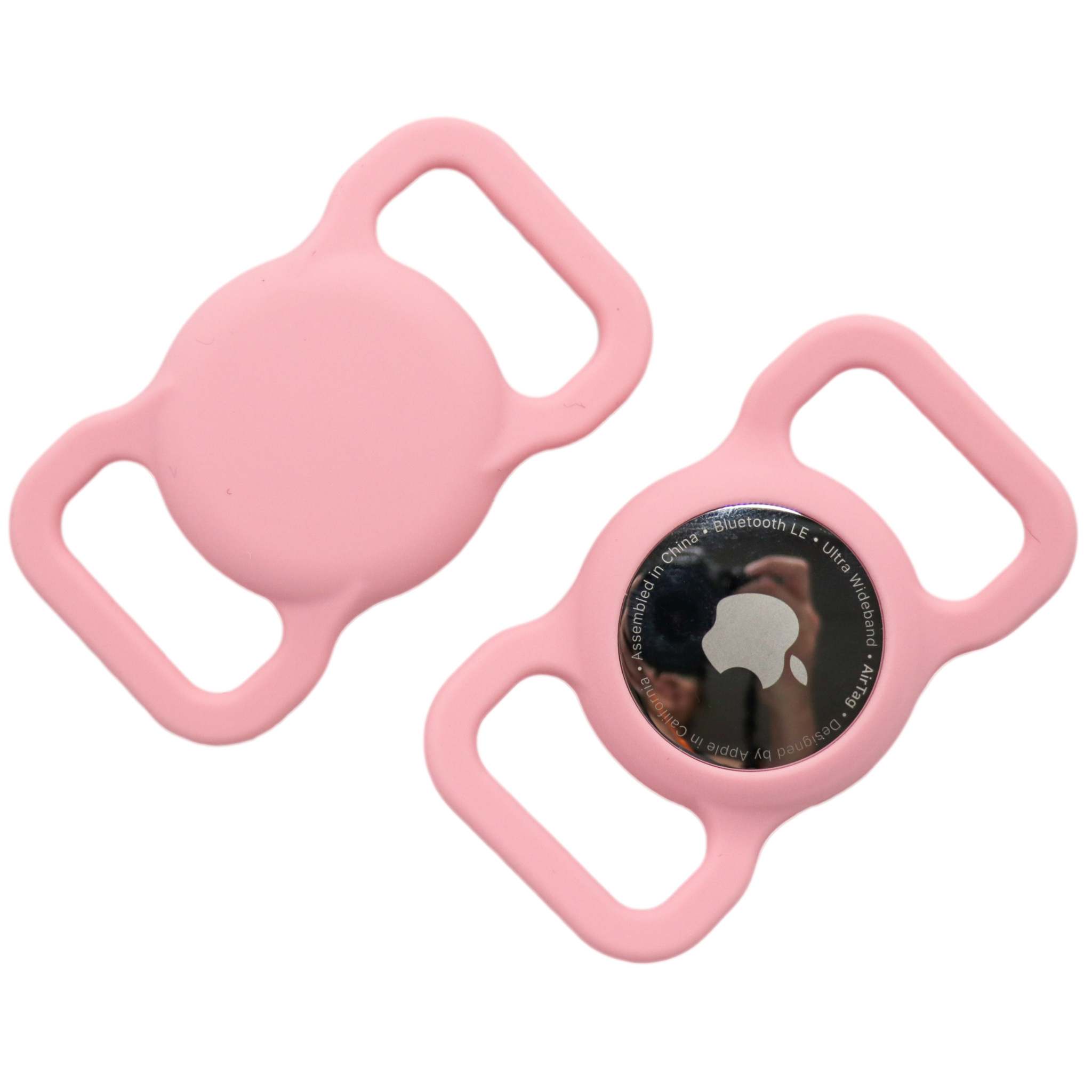 AirTag Holder | Harness or Collar Mounted (M/L Size) | Pink