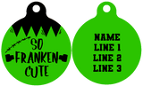 Pet ID Tag | So Franken Cute