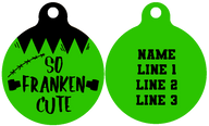 Pet ID Tag | So Franken Cute