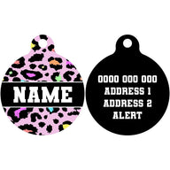 Pet ID Tag | Spotted Leopard