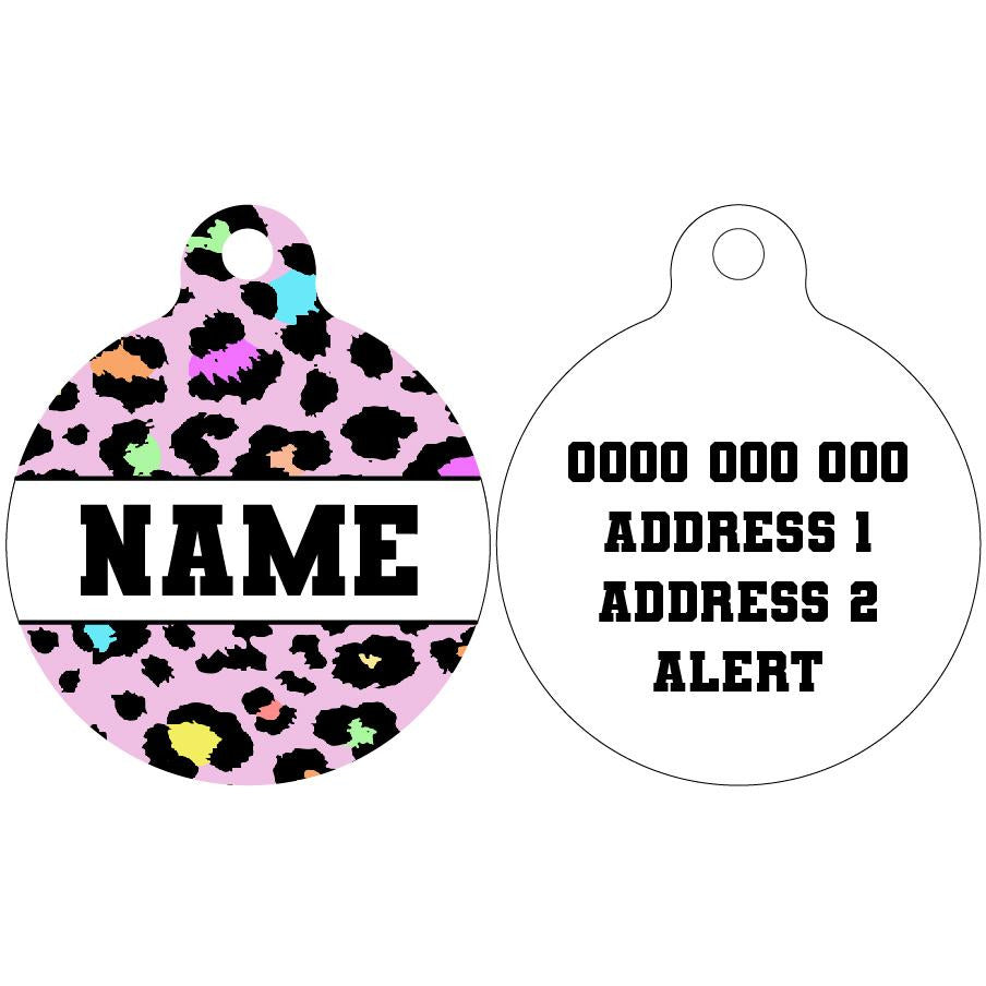 Pet ID Tag | Spotted Leopard