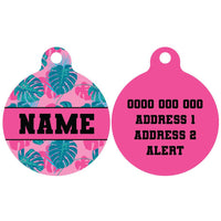 Pet ID Tag | Summer Lovin’ (Pink)