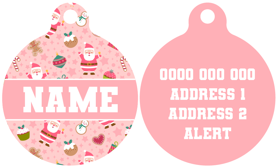 Pet ID Tag | Sweet As Christmas